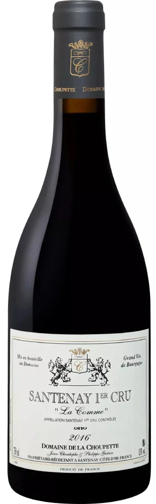 Santenay rouge 1er Cru «La Comme» 2024, Domaine de la Choupette